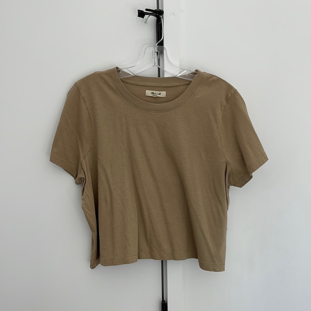 Madewell cropped tee